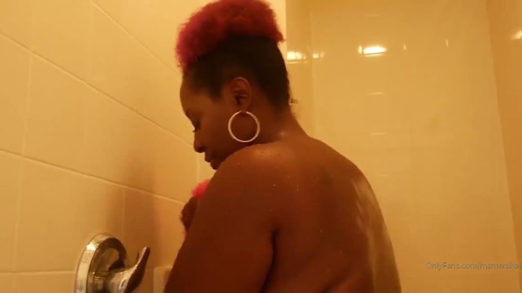 Ms marshae: Steamy Shower to Bedside Fuck Fest
